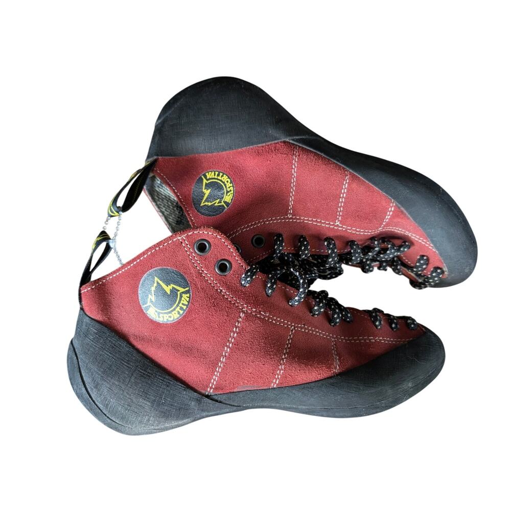 🔥RARE VINTAGE La Sportiva Enduro High-Top Rock Climbing Shoes (Model 6810)